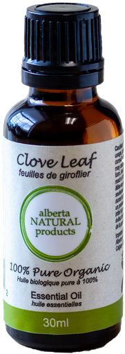 [006587 [Essential Oil, Pure, EO Labelling, Clove Leaf, ANP Ltd., Non-Certified Org, Single, 30ml]] Clove Leaf Essential Oil