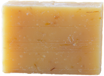 [006601] Lemongrass Calendula Unlabelled Bar Soap