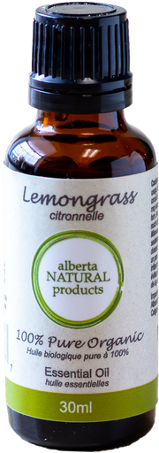 [006602 {Essential Oil, Pure, EO Labelling, Lemongrass, ANP Ltd., Non-Certified Org, Single, 30ml}] Lemongrass Essential Oil