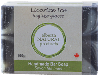 [006603] Licorice Ice Labelled Bar Soap