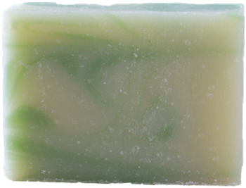 [006625] Spearmint Garden Unlabelled Bar Soap