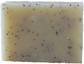 [006630] Tea Tree Poppy Seed Unlabelled Bar Soap