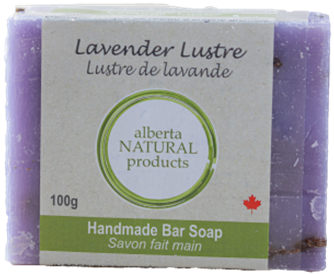 [006640] Lavender Lustre Labelled Bar Soap